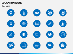Education Icons PPT Slide 3