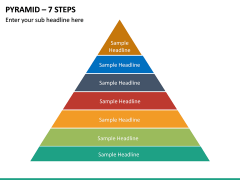Pyramid – 7 Steps PPT Slide 2