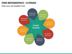 Star Infographics – 8 Stages PPT slide 2
