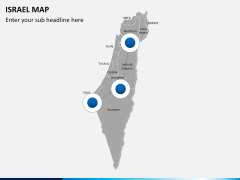 Israel Map PPT slide 4
