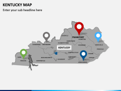 Kentucky Map PPT Slide 5