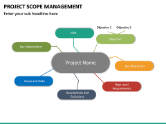 Project Scope Management PowerPoint Template | SketchBubble