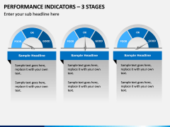 Performance indicators – 3 Stages PPT slide 1