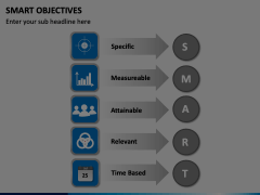 Smart Objectives PowerPoint And Google Slides Template - PPT Slides