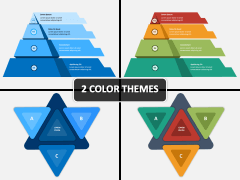 Triangle Infographics PPT Cover Slide