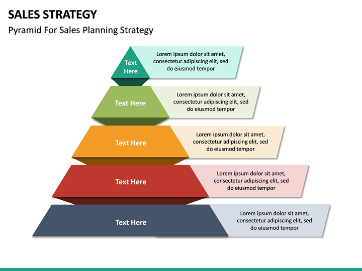 Sales Strategy PowerPoint Template SketchBubble