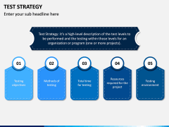 Test Strategy PPT Slide 1