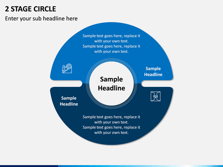 2 Stage Circle PPT slide 1