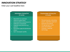 Innovation Strategy PowerPoint Template | SketchBubble