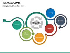 Financial Goals PowerPoint Template | SketchBubble