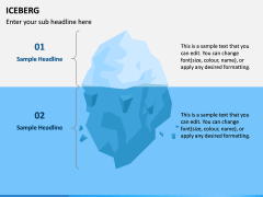 Iceberg Diagram for PowerPoint and Google Slides - PPT Slides