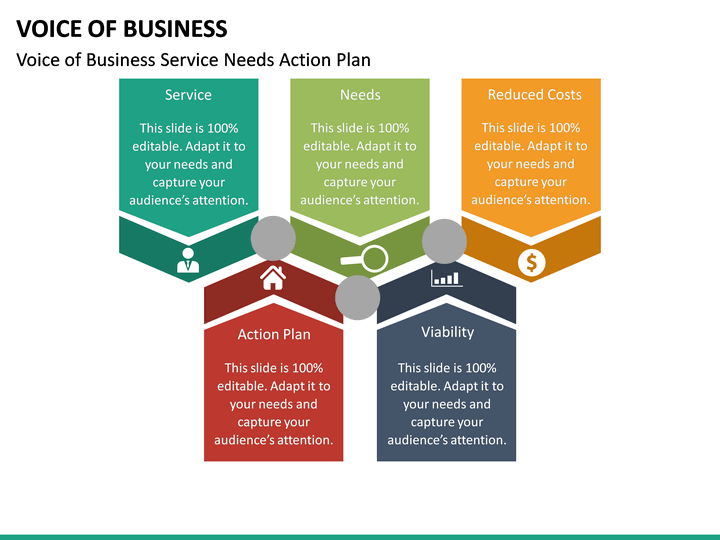 Voice Of Business PowerPoint Template | SketchBubble