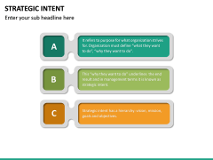 Strategic Intent PowerPoint Template | SketchBubble