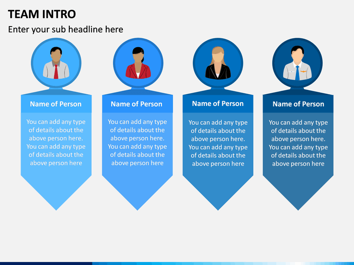 Team Introduction PowerPoint Template