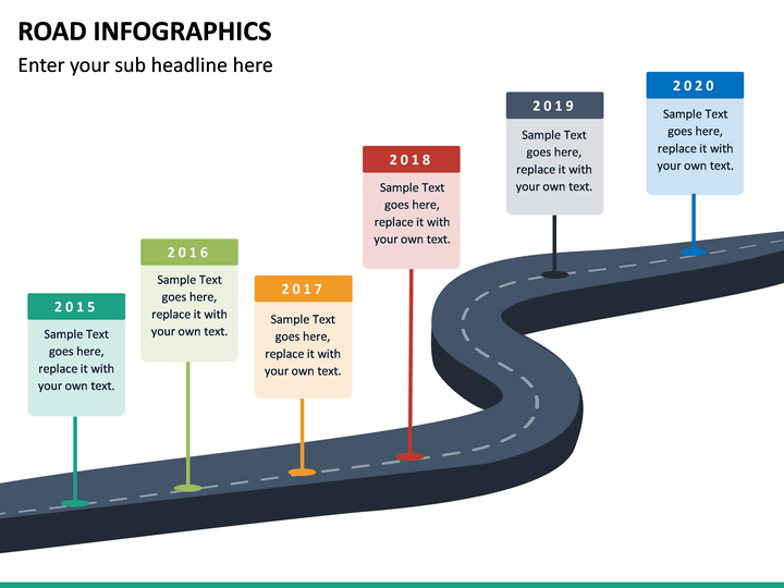 Road Infographic Template Powerpoint Free Printable Templates