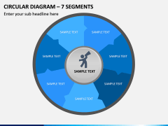 Circular Diagram – 7 Segments PPT Slide 1