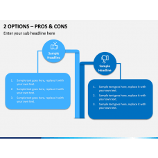 Pros and Cons PowerPoint Template | SketchBubble