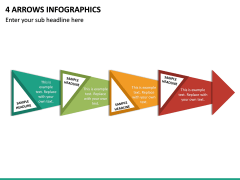 4 Arrows Infographics PPT Slide 2