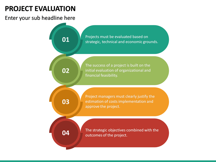 Project Evaluation PowerPoint Template | SketchBubble