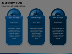 30 60 90 Day Plan Animated Presentation - SketchBubble