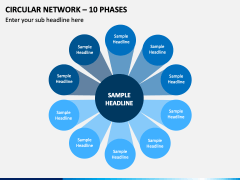 Circular Network – 8 Phases PPT Slide 1