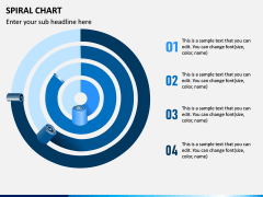 Spiral chart PPT slide 1