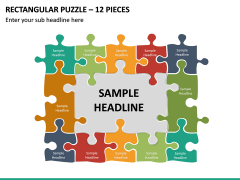 Rectangular Puzzle – 12 Pieces PPT Slide 2