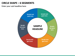 Circle Diagram – 6 Segments PPT Slide 2