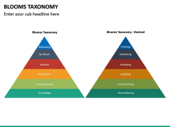 Blooms Taxonomy PowerPoint Template | SketchBubble