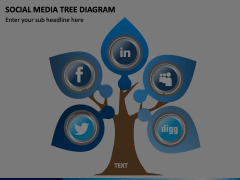 Social Media Tree Diagram Animated Presentation - SketchBubble