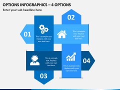 Options Infographics – 4 Options PPT Slide 1