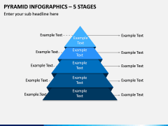 Pyramid Infographics – 5 Stages PPT Slide 1