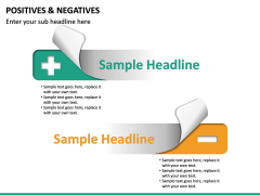 Positives & Negatives PPT slide 2