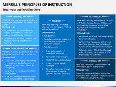 Merill's Principles of Instruction PPT Slide 10