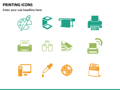 Printing Icons PPT Slide 3