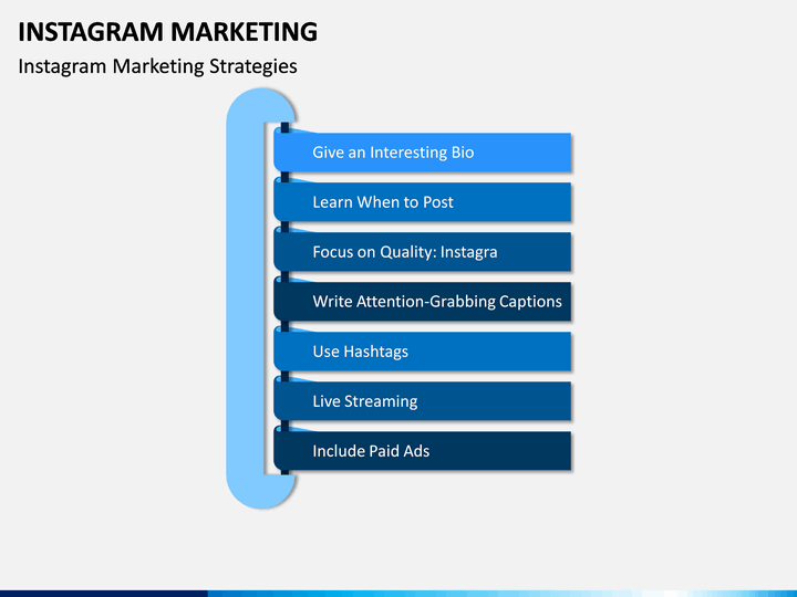 Instagram Marketing PowerPoint Template - SketchBubble