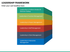 Leadership Framework PowerPoint Template | SketchBubble