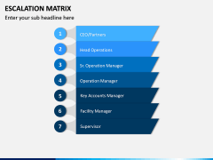Escalation matrix PPT slide 11