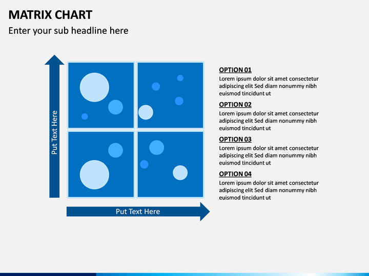 Matrix Chart PowerPoint Template | SketchBubble