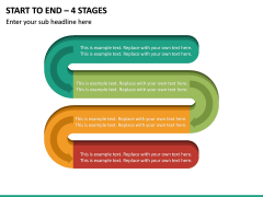 Start To End – 4 Stages PPT Slide 2