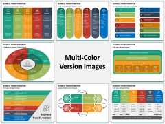Business Transformation Multicolor Combined