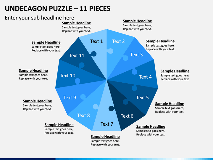 Undecagon Puzzle – 11 Pieces PPT Slide 1