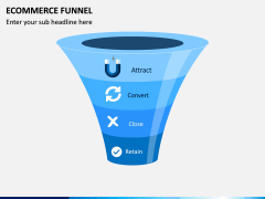 E-commerce Funnel PPT Slide 1