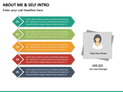 About Me/Self Intro PowerPoint Template | SketchBubble