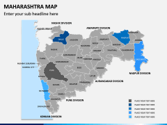 Maharashtra Map PPT Slide 6