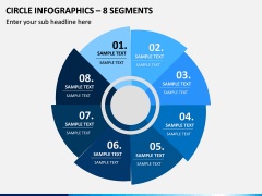 Circle Infographics – 8 Segments PPT Slide 1