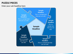Puzzle pieces PPT slide 3