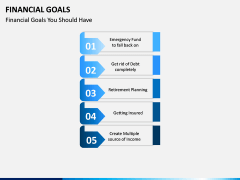 Financial Goals PPT Slide 7