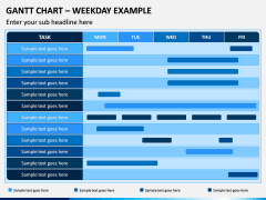 Gantt Chart PowerPoint and Google Slides Template - PPT Slides