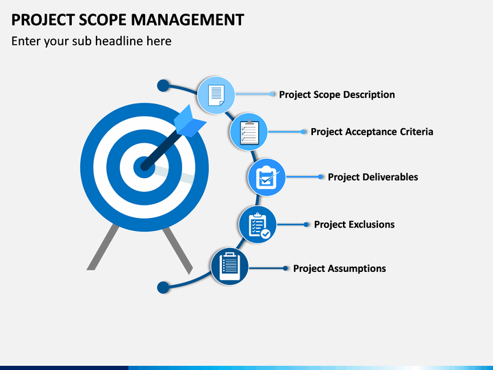 Project Scope Management PowerPoint and Google Slides Template - PPT Slides